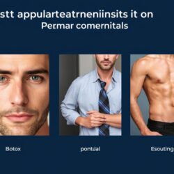 Férfiak számára legnépszerűbb kezelések: Botox, hajbeültetés és testkontúrozás útmutató